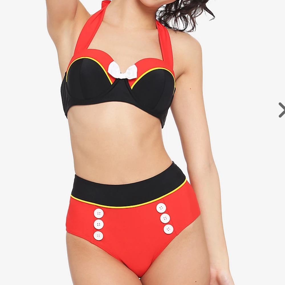 Disney Mickey Mouse Bikini Top & Bottoms